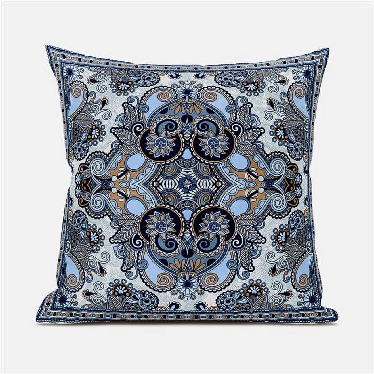 Amrita Sen Designs 26 x 26 in. Floral Paisley Broadcloth Indoor ...