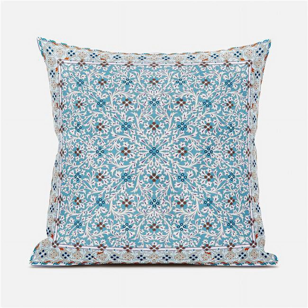 Amrita Sen Designs 26 x 26 in. Floral Swirl Broadcloth Indoor & Outdoor ...