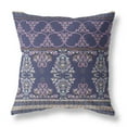 thumbnail image 1 of Amrita Sen Designs Amrita Sen Nandini Flowers Faux Suede Throw Pillow 20"x20", 1 of 9