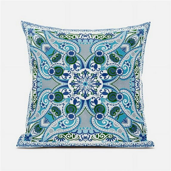Amrita Sen Designs Amrita Sen Paisley Mural Indoor Outdoor Pillow 26" x 26"