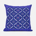thumbnail image 1 of Amrita Sen Designs CAPL1037FSDS-ZP-16x16 16 x 16 in. Mandala Floral Tiles Suede Zippered Pillow with Insert - Multi Color, 1 of 4