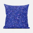 thumbnail image 1 of Amrita Sen Designs CAPL1096BrCDS-BL-26x26 26 x 26 in. Leaf Art Broadcloth Indoor & Outdoor Blown & Closed Pillow - Blue, Purple & Turquoise, 1 of 5