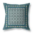 thumbnail image 1 of Amrita Sen Broadcloth Zippered Pillow With BlueBeige Finish CAPL241BrCDSZP18x18, 1 of 5