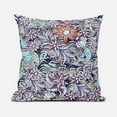 thumbnail image 1 of Amrita Sen Flying Floral Paisley Throw Pillow in Purple Gray Blue 20x20, 1 of 4