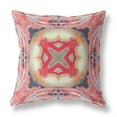 thumbnail image 1 of Amrita Sen Suede Pink Peach Zippered Pillow With Insert CAPL522FSDS-ZP-20x20, 1 of 2