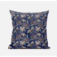 thumbnail image 1 of Roses Sprayed Stars Suede Zippered Pillow with Insert in Gray Blue 16 x 16, 1 of 4