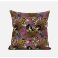 thumbnail image 1 of Amrita Sen Suede Light Blue Zippered Pillow With Insert CAPL369FSDS-ZP-20x20, 1 of 7