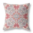 thumbnail image 1 of Amrita Sen Suede Purple And Red Pillow With Insert CAPL279FSDS-BL-20x20, 1 of 9