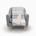 thumbnail image 1 of Amrita Sen Tapestry Reverse Wool Sherpa Blanket 30x40 Indoor Outdoor Purple, 1 of 5