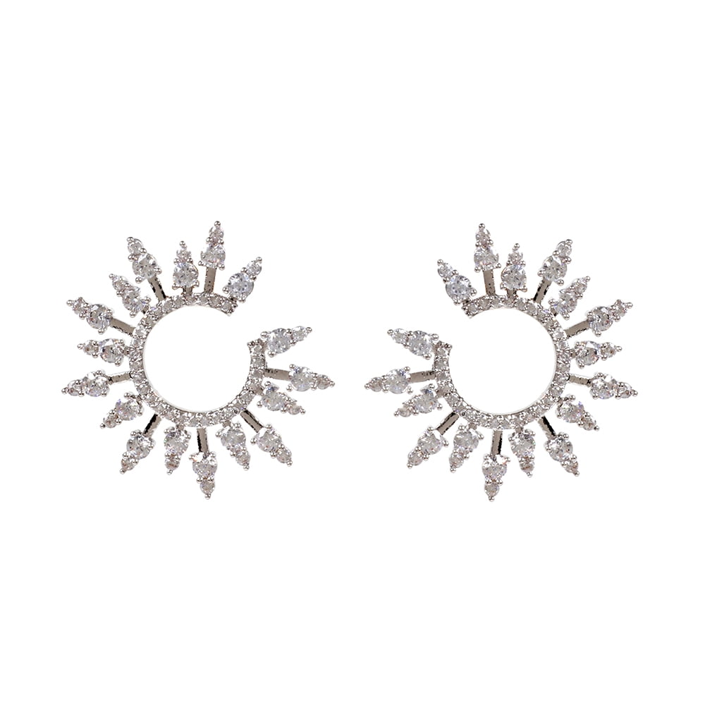 Amrita Singh Josie Cubic Zirconia Spike Earring