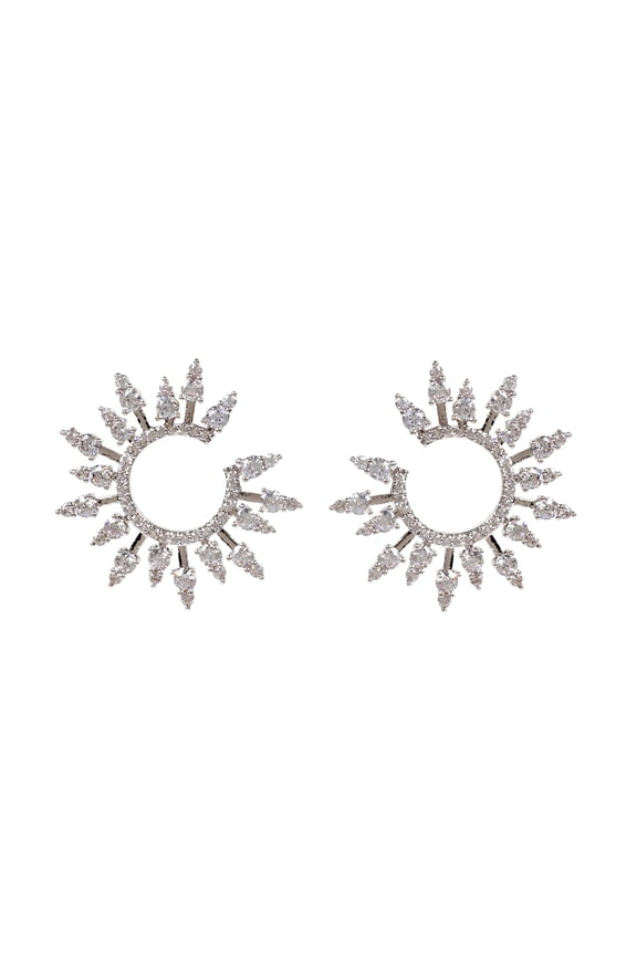 Amrita Singh Josie Cubic Zirconia Spike Earring