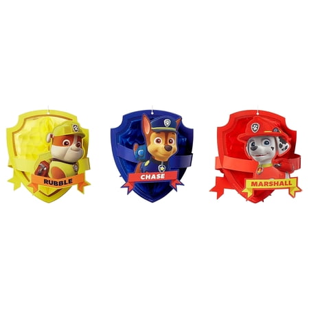 Amscam AMI 291462 3 Count Paw Patrol Honeycomb Decorations, Multicolored price history and forecast - Amscan TIS852