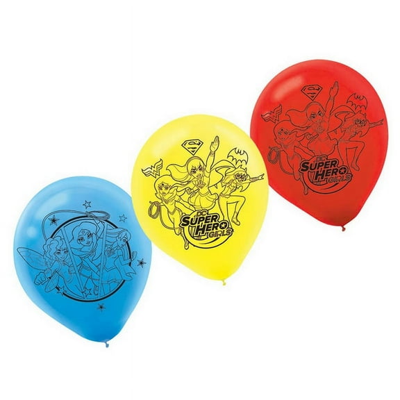 Amscan 111609 Superhero Girl Latex Balloon
