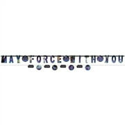 Amscan 120655 Star Wars Galaxy Jumbo Letter Banner Kit