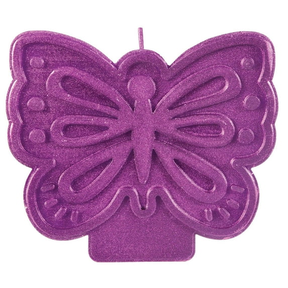 Amscan 170777 Flutter Candle, 3.2-inch Height, Metallic