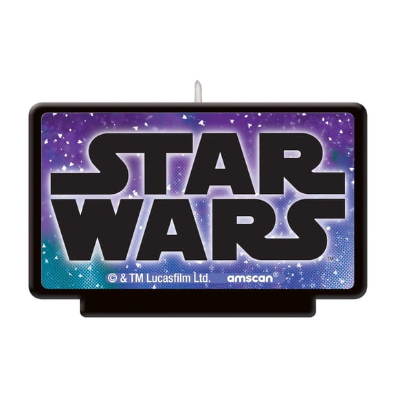 Amscan 170778 Star Wars Galaxy Birthday Candle