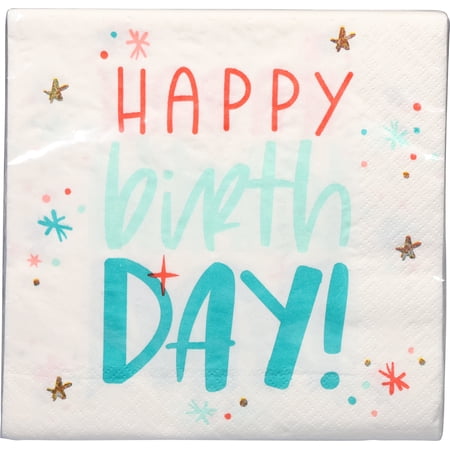 Amscan 2 Ply Napkins 16 ea