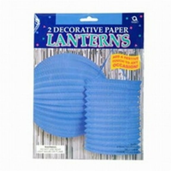 Amscan 201845 Paper Lanterns - Blue