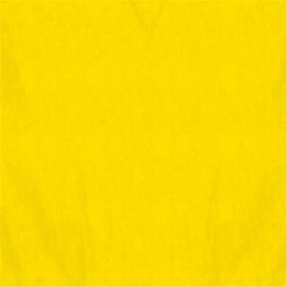 Amscan 221630 20'' x 20'' Yellow Tissue Paper - 20 Sheets