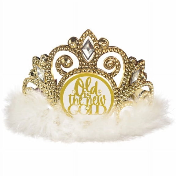 Amscan 2500029 OTH Golden Age Flashing Tiara