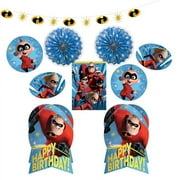 VARIOUS Amscan 280091 Disney©/Pixar "Incredibles 2" Room Decorating Kit, 1 kit, Birthday