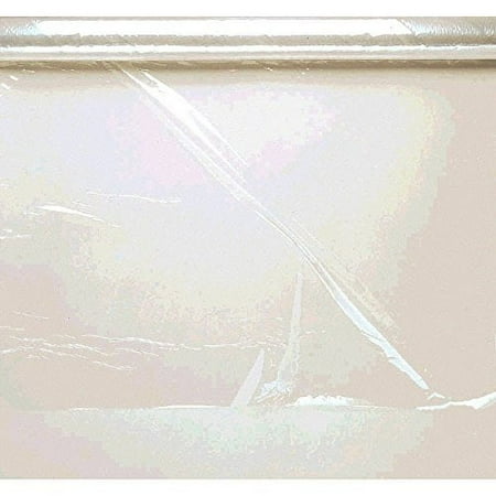 Amscan 30'' H x 16' W Clear Cello Plastic Film Gift Wrap