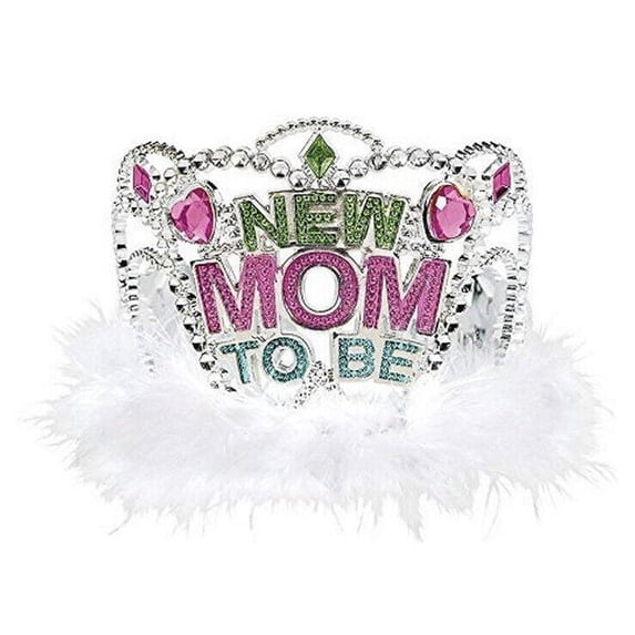 Amscan 380125 New Mom to Be Baby Shower Tiara