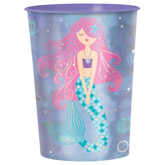 Amscan 422725 Shimmering Mermaids Favor Cup