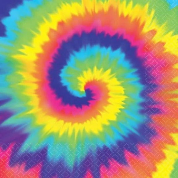 Amscan 60s Paper Groovy Swirl Party Plates (Pack of 8)