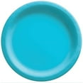 thumbnail image 1 of Amscan 640011.54 Caribbean Blue Paper Plates | Big Party Pack |6 3/4" | 50ct, 1 of 1