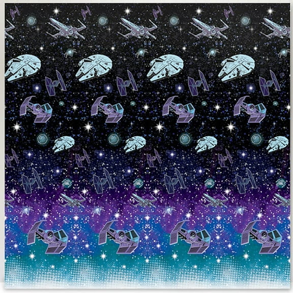 Amscan 671137 Star Wars Galaxy Photo Backdrop