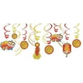 thumbnail image 1 of Amscan 679471 Cutouts Hanging Decorations(12ct) Party Supplies, One Size, Multicolor, 1 of 1
