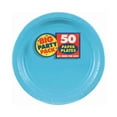 thumbnail image 1 of Amscan 9" Caribbean Big Party Pack Round Paper Plates 5/Pack 50 Per Pack (650013.54), 1 of 2