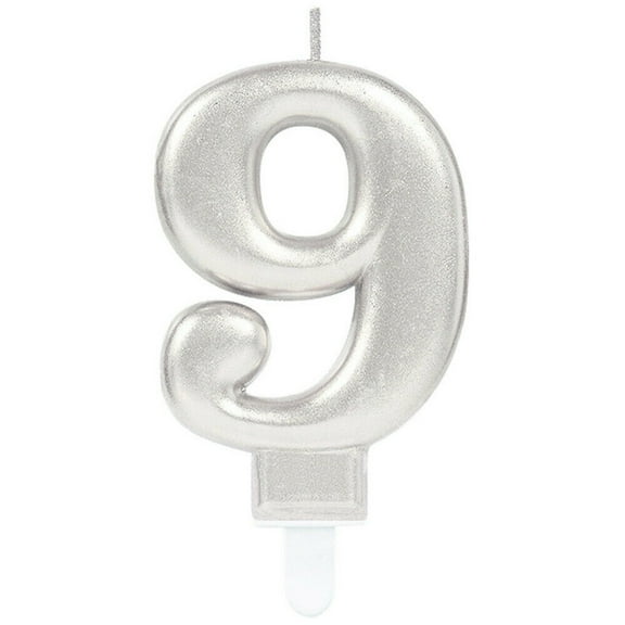 Amscan 9 Metallic Candle