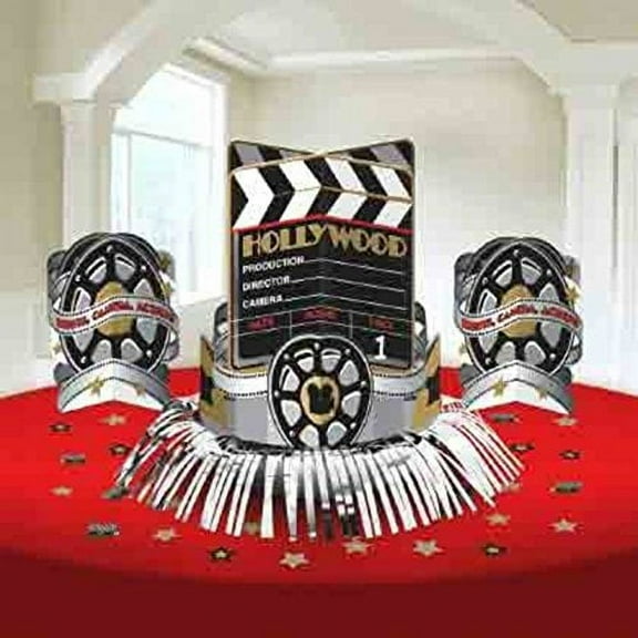 Amscan BB289731 Movie Table Decorating Kit -Each