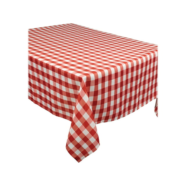 Amscan BBQ Picnic - Tablecloth - Size 59.84 in x 103.94 in - red check