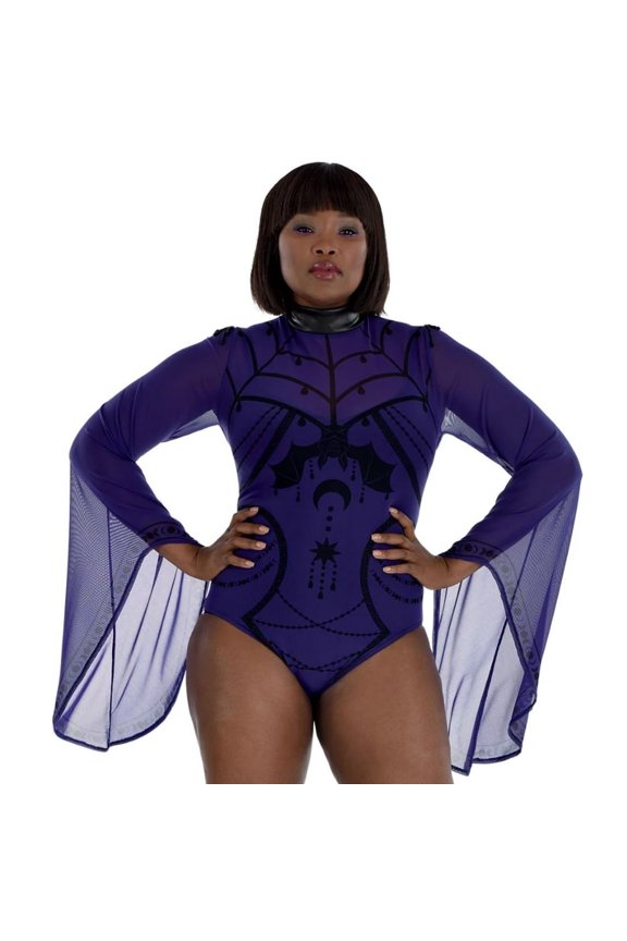 Bad Witch Bodysuit Costume Women's (Plus)