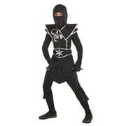 Amscan Black Ops Ninja Boys Halloween Costume, Medium, Black
