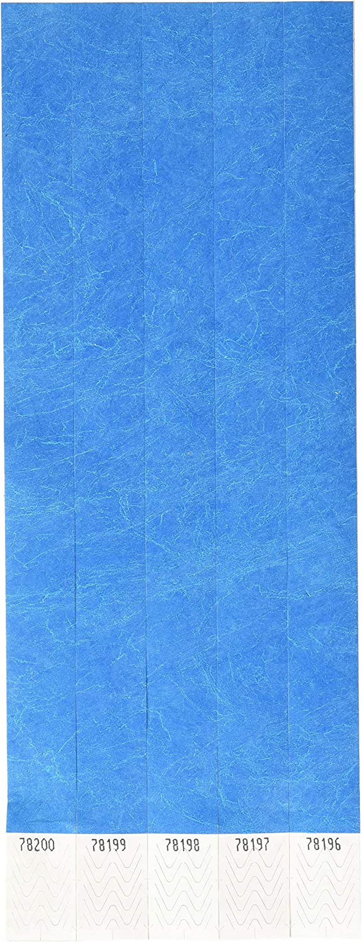 Amscan Blue Plastic Wristbands Party Supplies, One Size