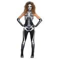 thumbnail image 1 of Amscan Bone-A-Fied Babe Women's Halloween Costume, Small, 1 of 5
