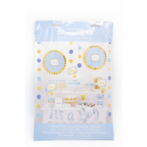 Amscan Boy Candy Buffet Dec Kit
