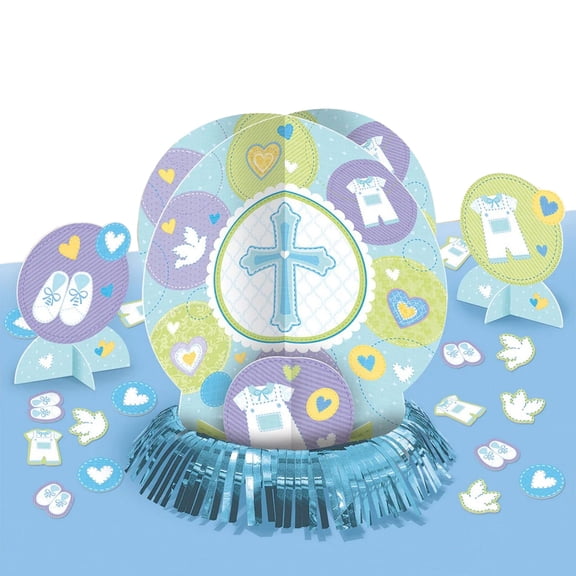 Amscan Christening Table Decoration Set (Pack of 23)