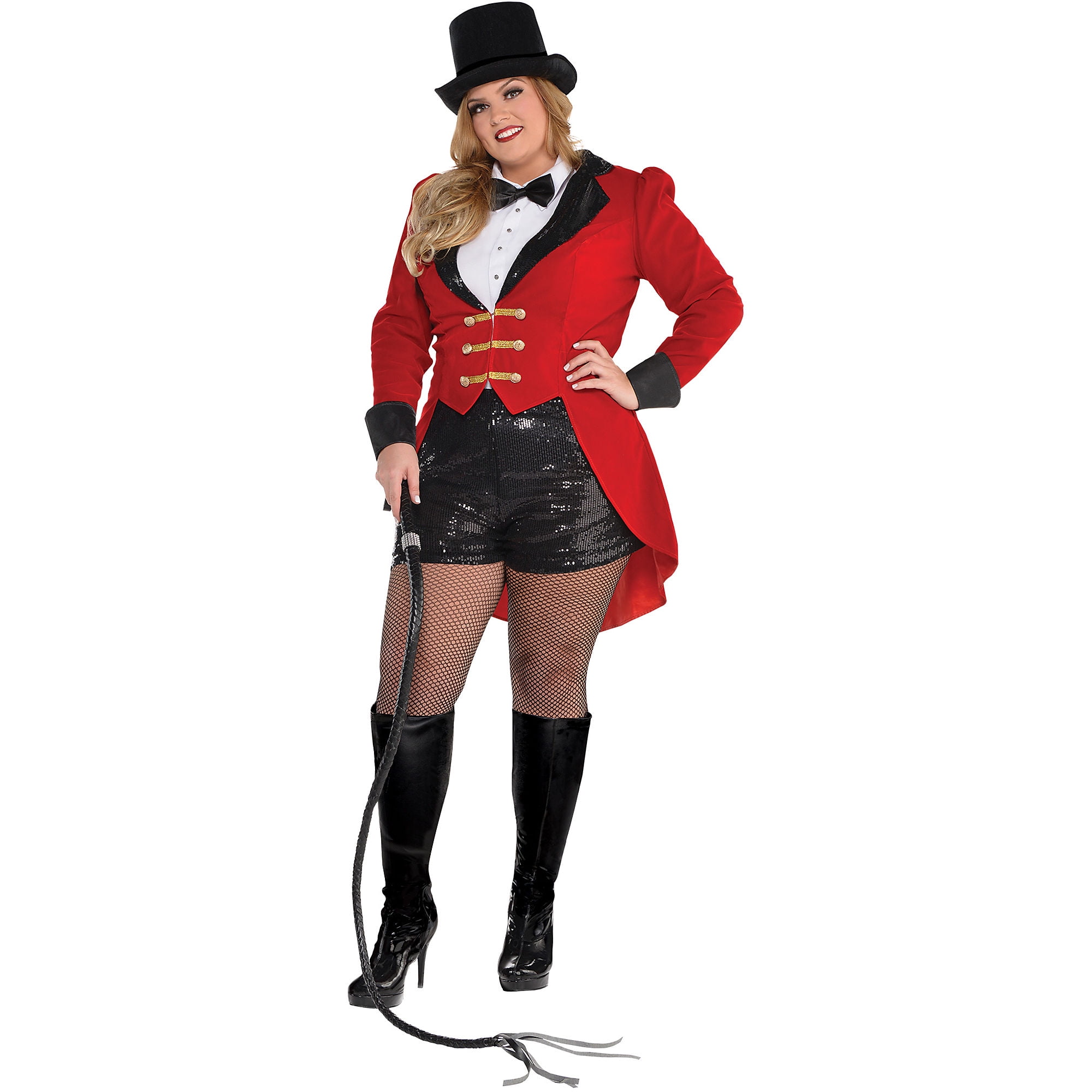 Amscan Circus Master Halloween Costume for Women, Plus (18