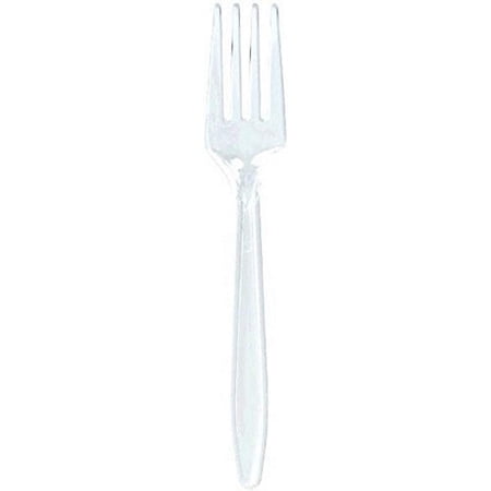 Amscan Clear Plastic Forks