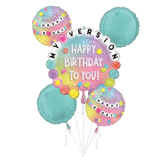 Amscan Colorful Friendship Birthday Balloon Bouquet