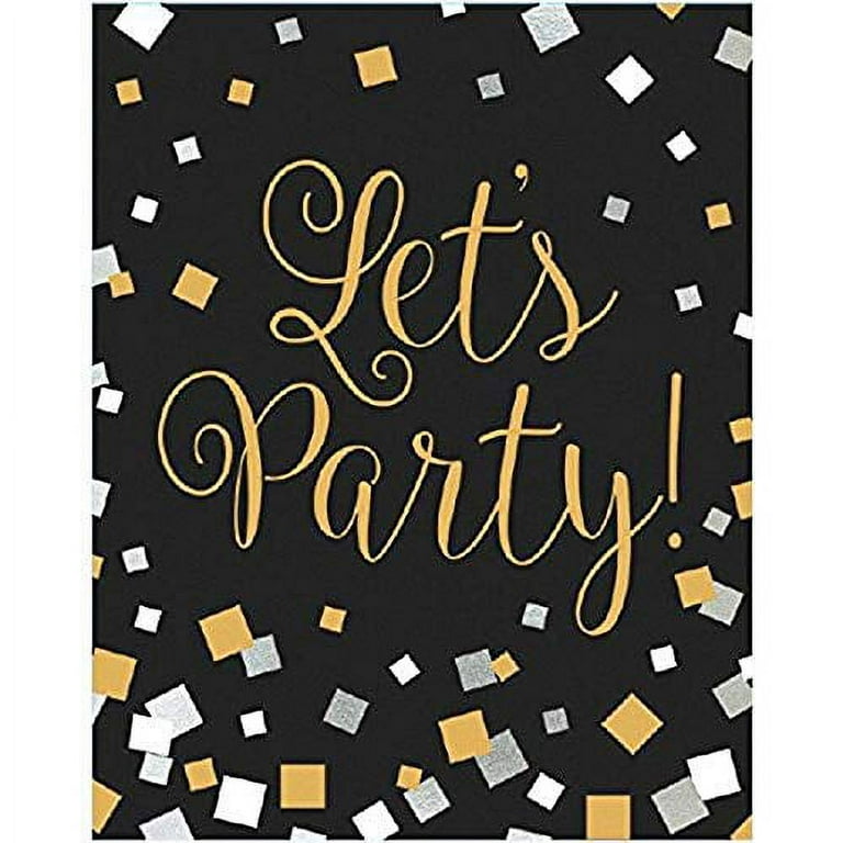Amazon.com: Amscan, Surprise Large Novelty Invites, Party