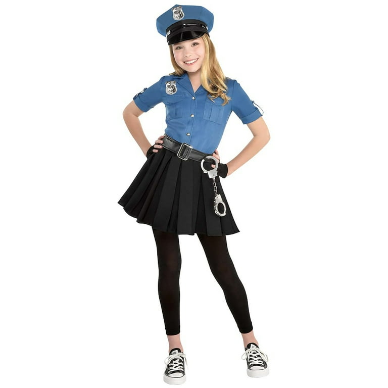 Cop Cutie 2 Girls Child Police Officer Law Enforcement Costume XL Walmart