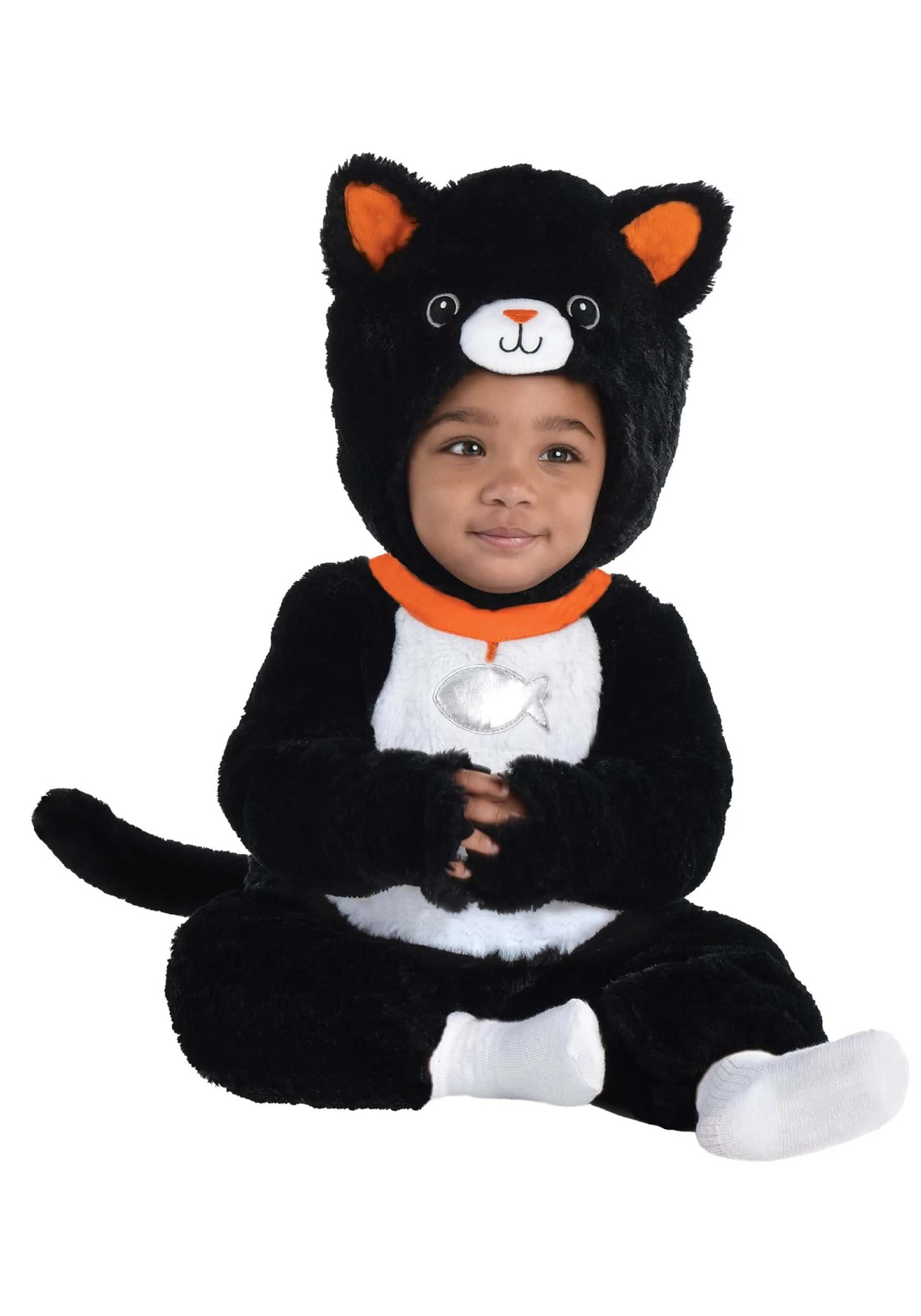 Amscan - Cuddly Black Cat Costume - Infant (12-24 months) - Walmart.com