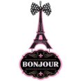 thumbnail image 1 of Amscan Day in Paris MDF Sign-Deluxe, One Size, Multi, 1 of 1