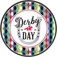 thumbnail image 1 of Amscan Derby Day Round Plates, 9" - Pack of 8, Multicolor, 1 of 1